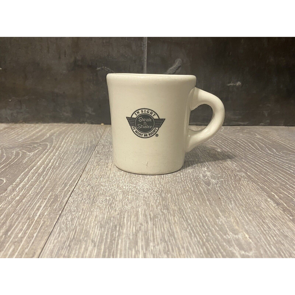 Vintage Steak and Shake Restaurant Coffee Mug Homer Laughlin USA